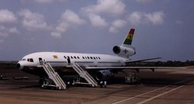Alas, Ghana Airways is no more. Here they are in better times.