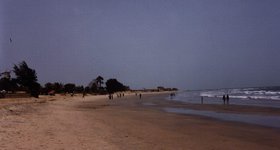 The Gambia does at least have a few miles of nice beaches.