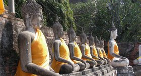 More Buddhas at Ayuttayah.