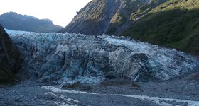 Fox Glacier, next door to Franz Joseph