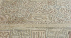 Recently unearthed Greek mosaics