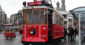 Historic tram, still running
